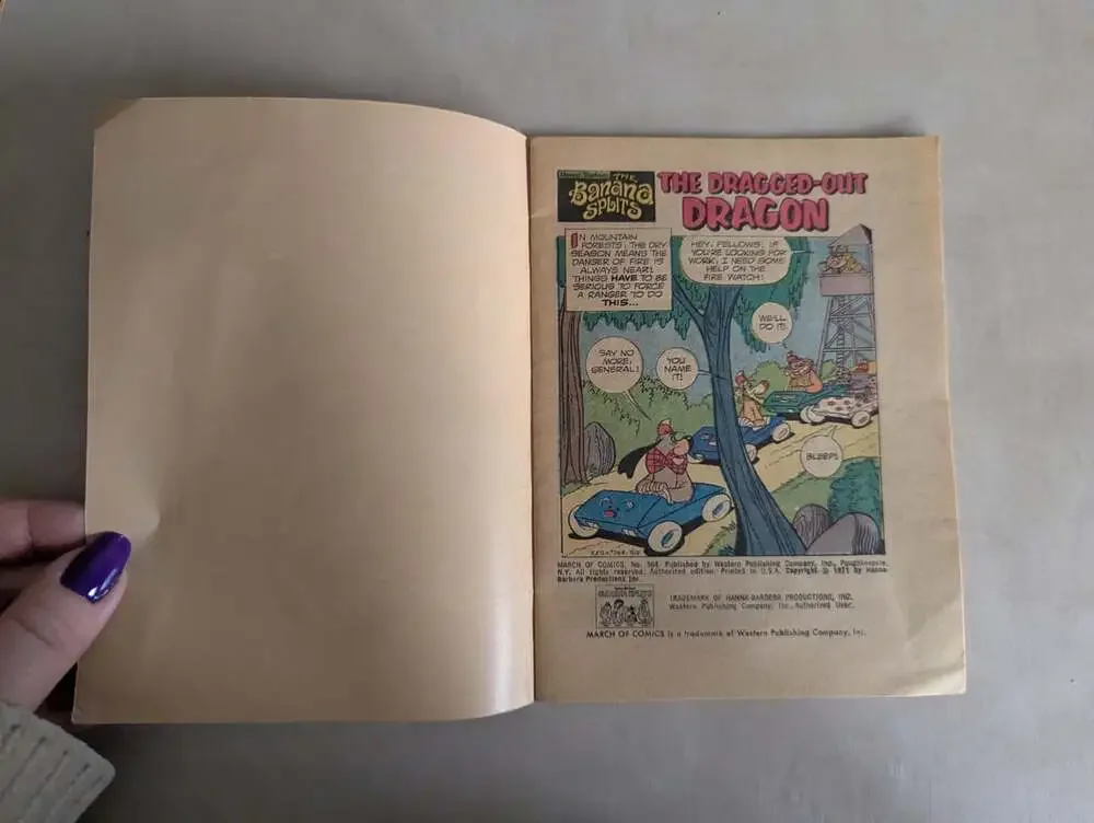 March of Comics #364 The Banana Splits Mini Comic Western Publishing